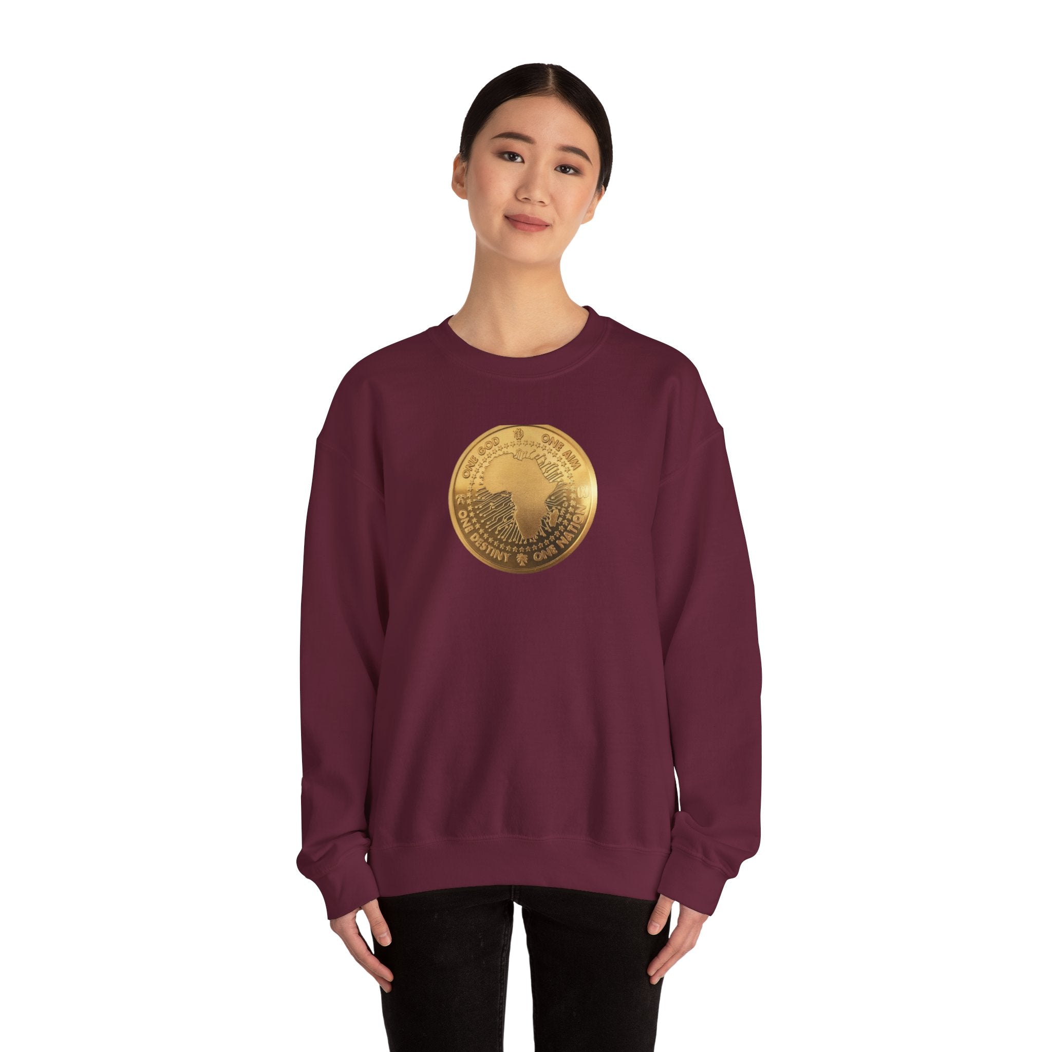 Honored Ancestors Collection - Future of the Motherland Sweatshirt Gold Coin (U)