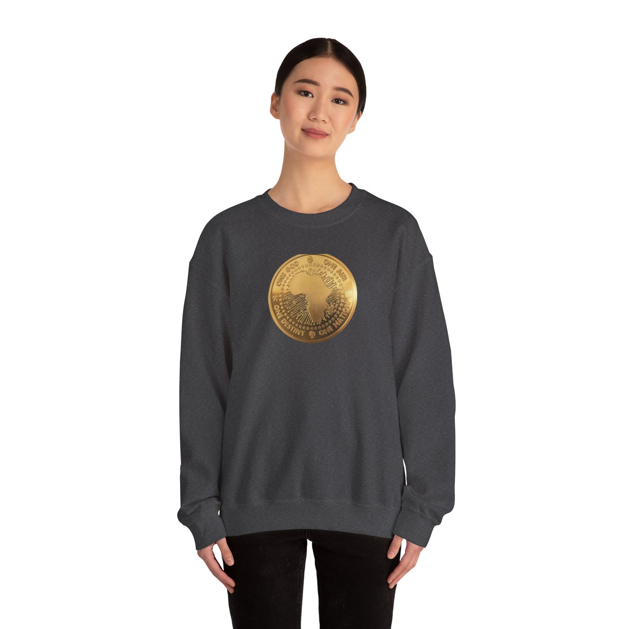 Honored Ancestors Collection - Future of the Motherland Sweatshirt Gold Coin (U)