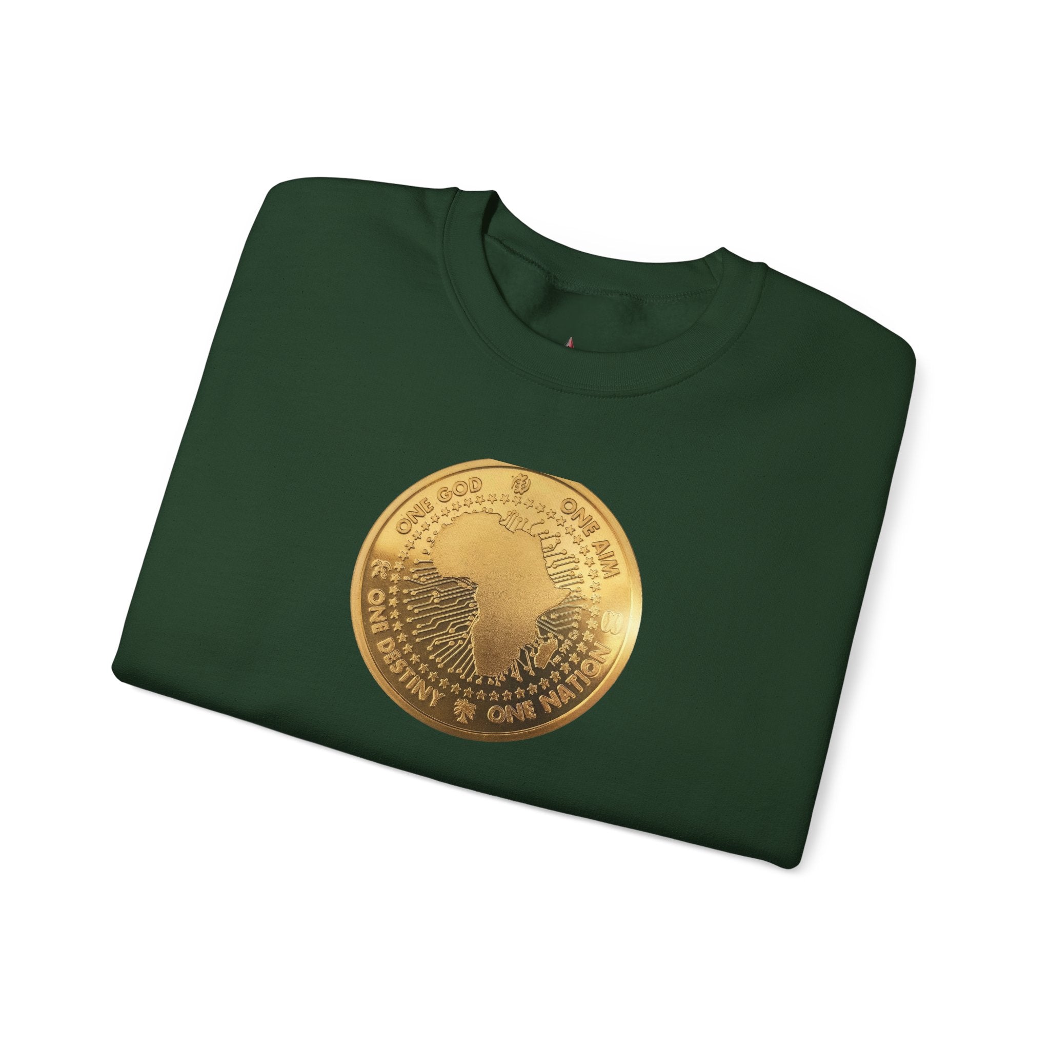 Honored Ancestors Collection - Future of the Motherland Sweatshirt Gold Coin (U)