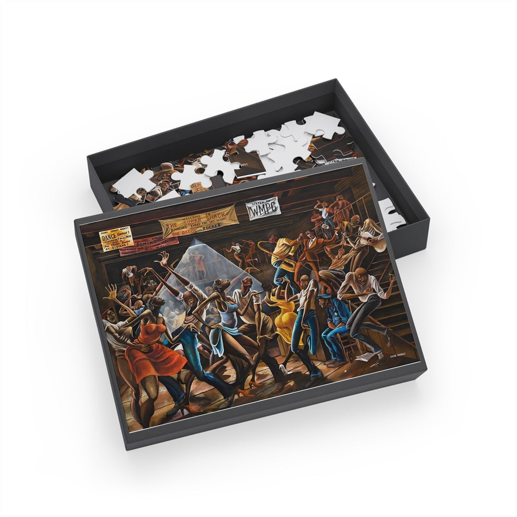 The Sugar Shack (1976) by Ernie Barnes (96–1000 pcs)