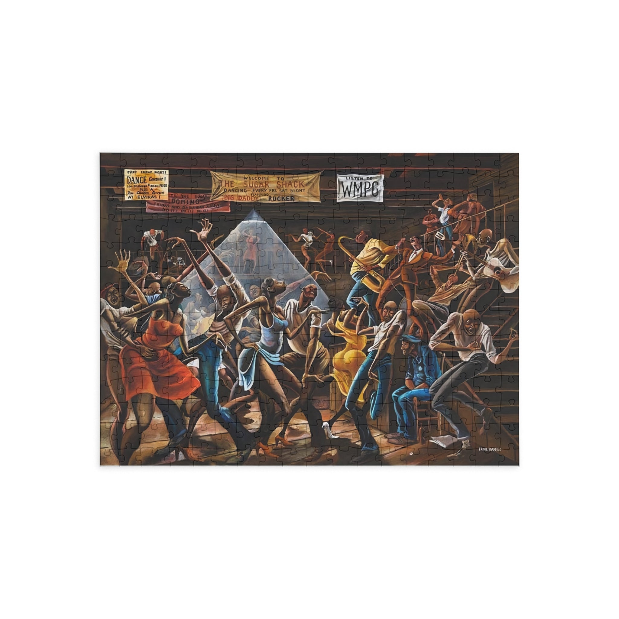 The Sugar Shack (1976) by Ernie Barnes (96–1000 pcs)