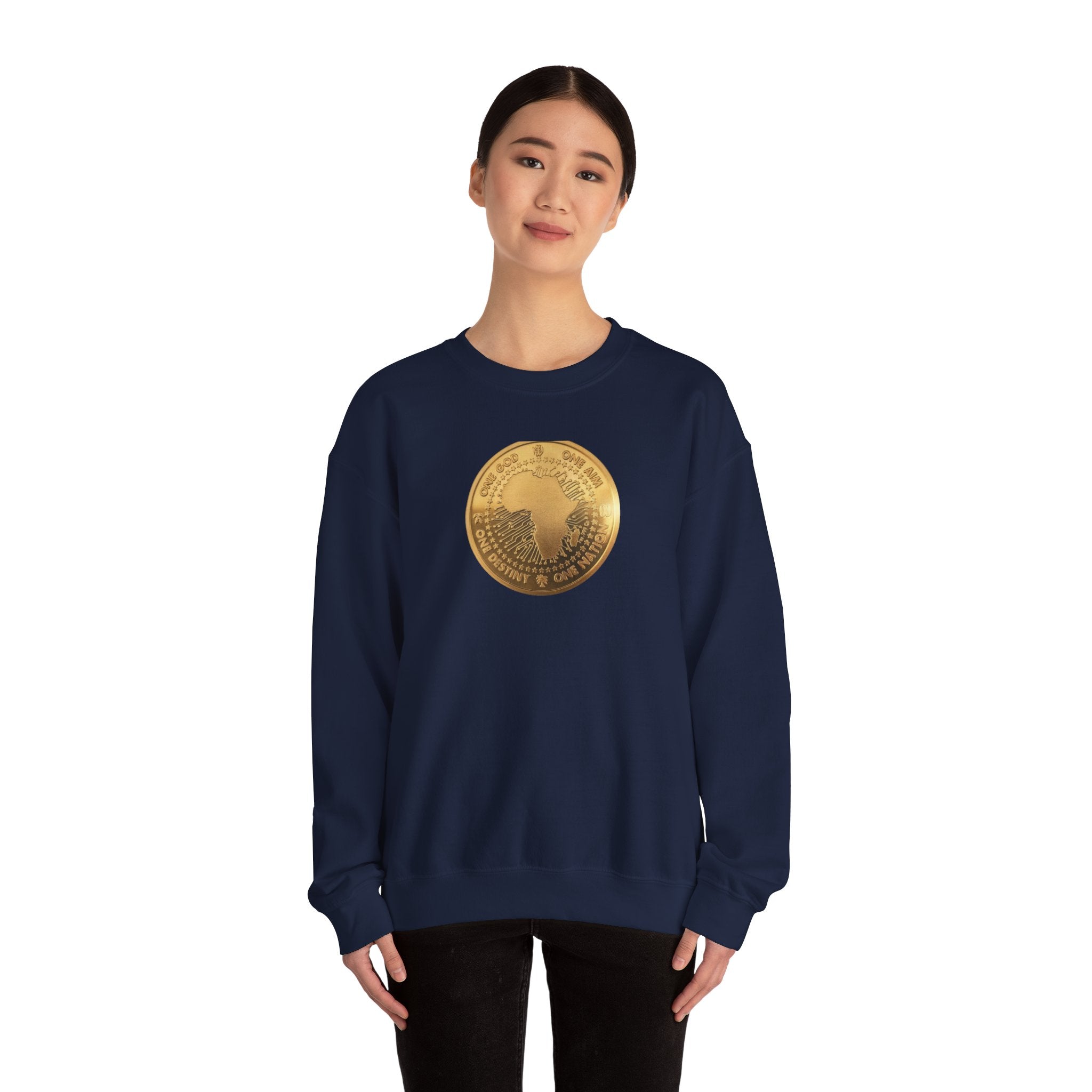 Honored Ancestors Collection - Future of the Motherland Sweatshirt Gold Coin (U)