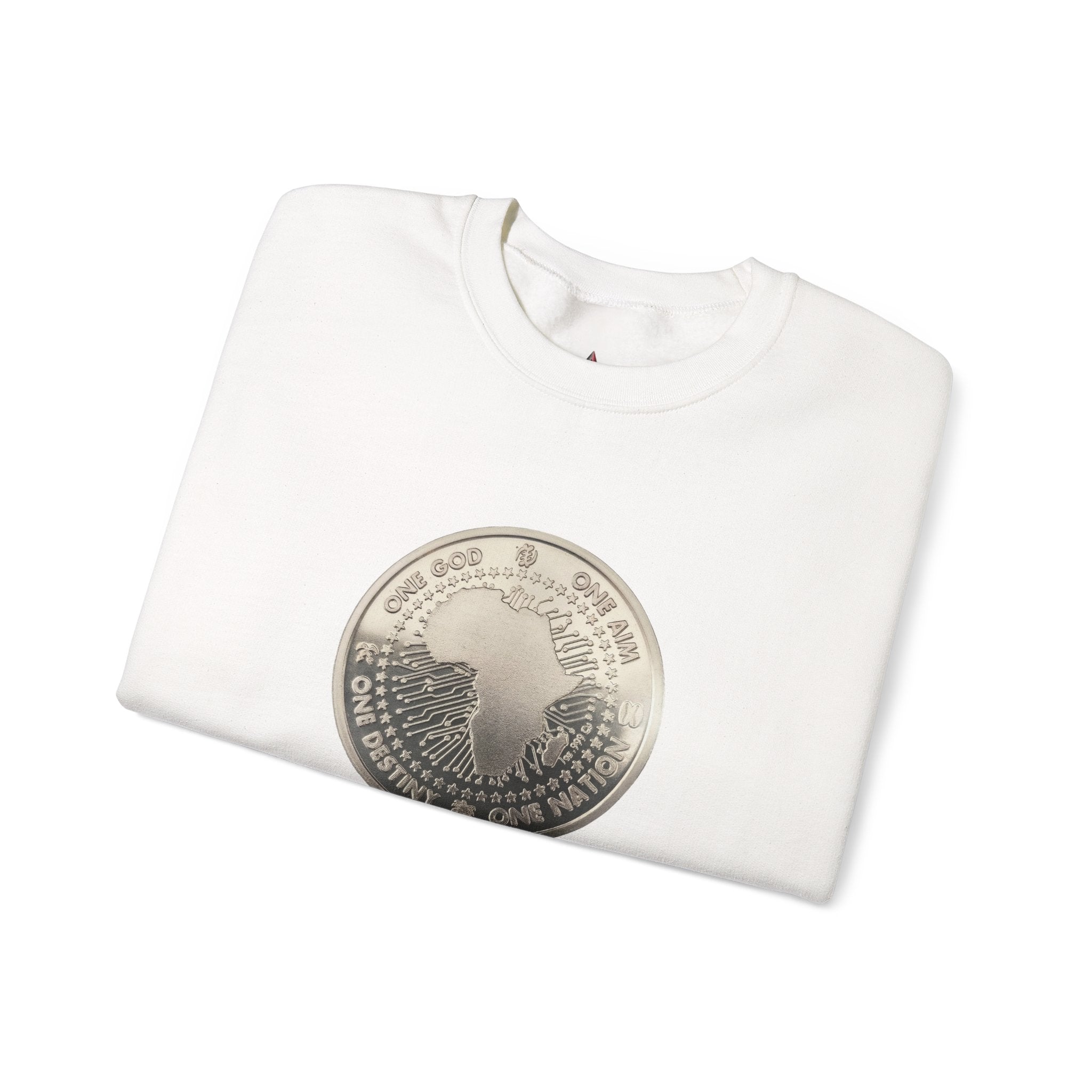 Honored Ancestors Collection - Future of the Motherland Sweatshirt Silver Coin (U)