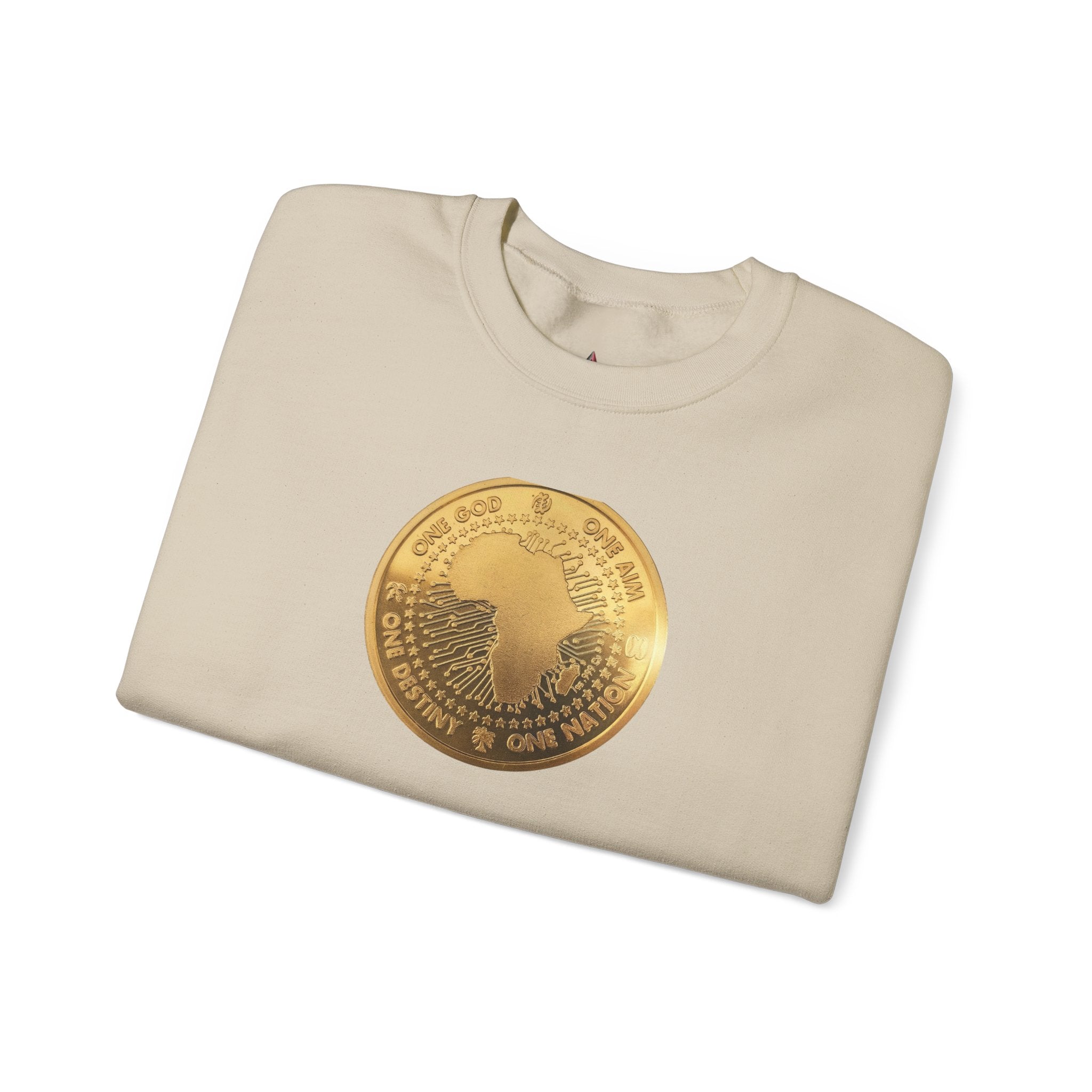 Honored Ancestors Collection - Future of the Motherland Sweatshirt Gold Coin (U)