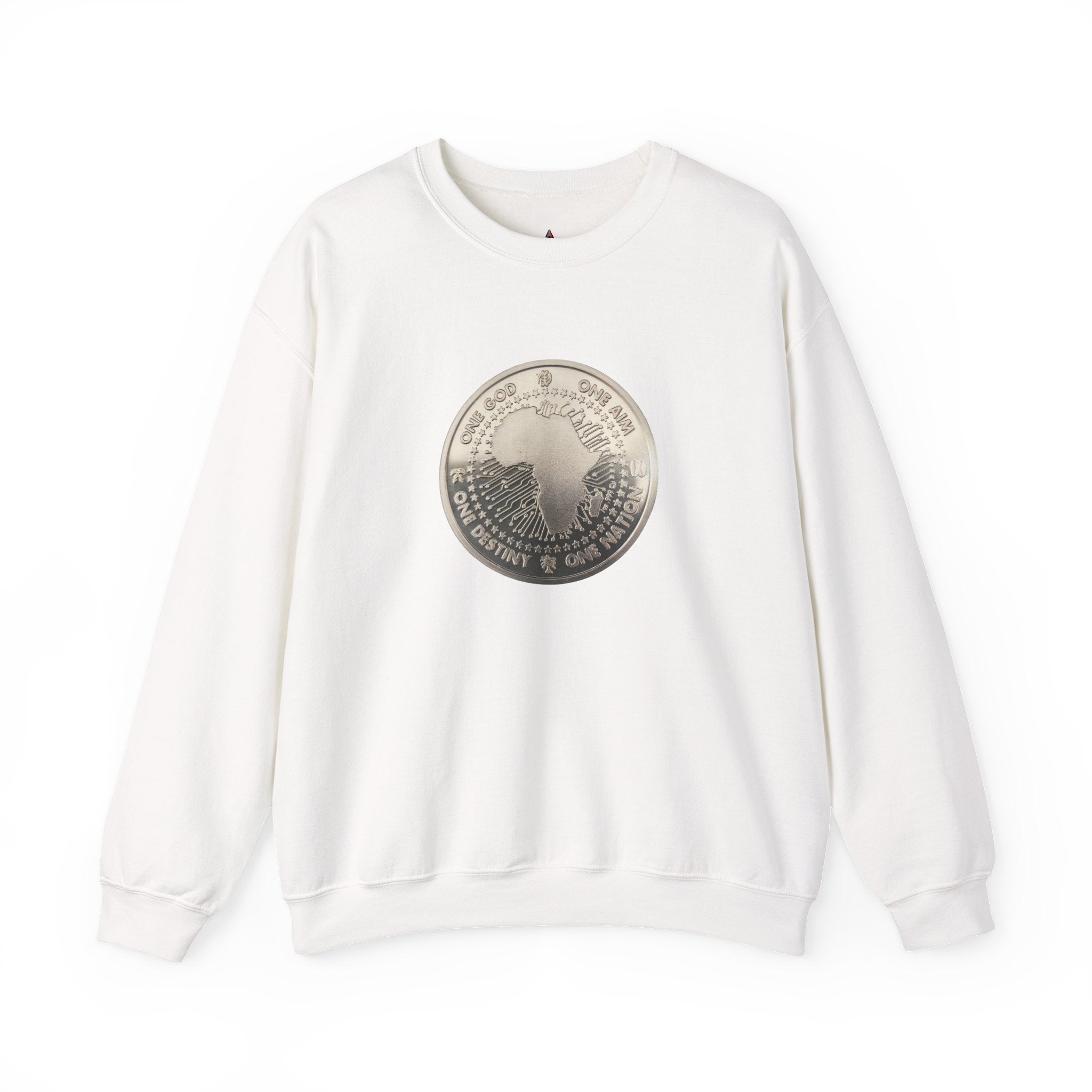 Honored Ancestors Collection - Future of the Motherland Sweatshirt Silver Coin (U)