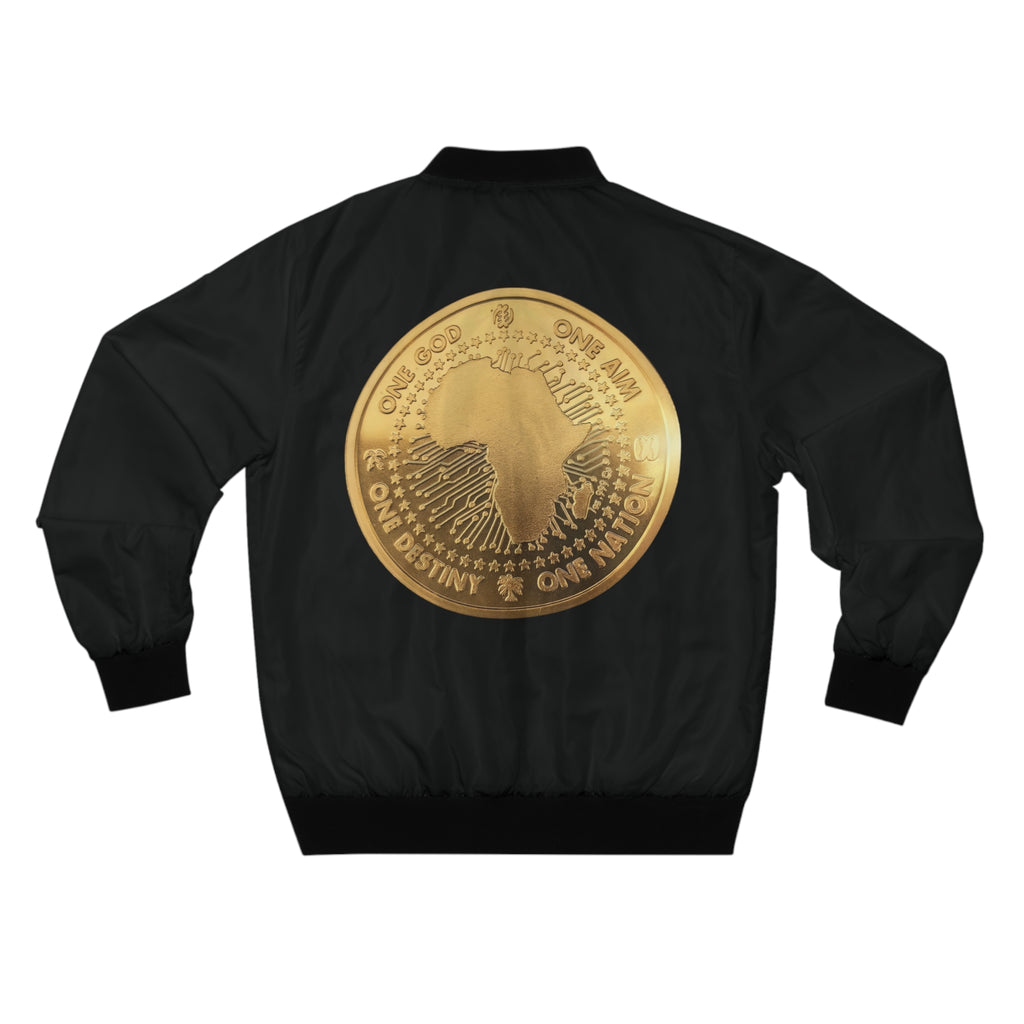 Honored Ancestors Collection - FOTM Gold Coin Bomber Jacket (M)