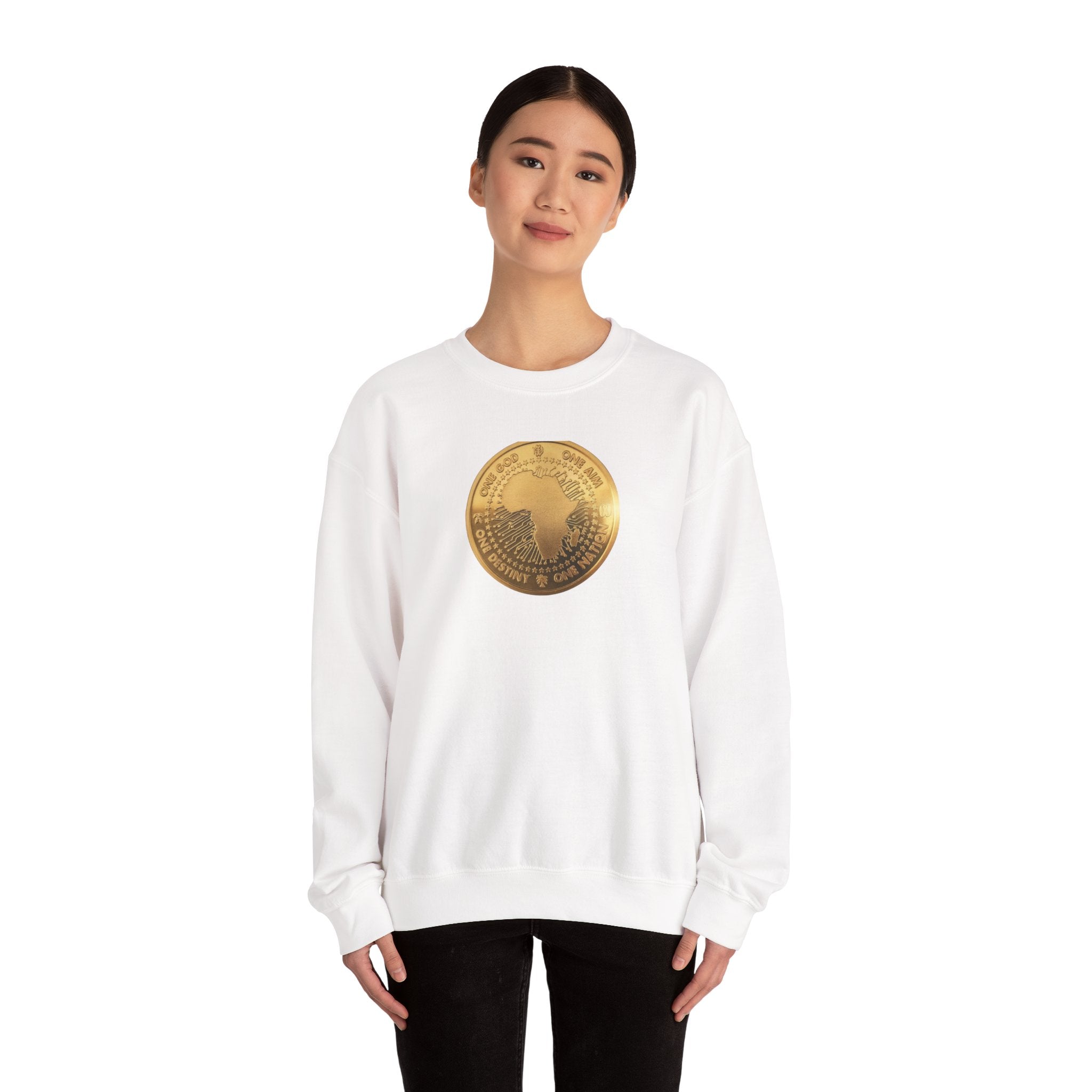 Honored Ancestors Collection - Future of the Motherland Sweatshirt Gold Coin (U)