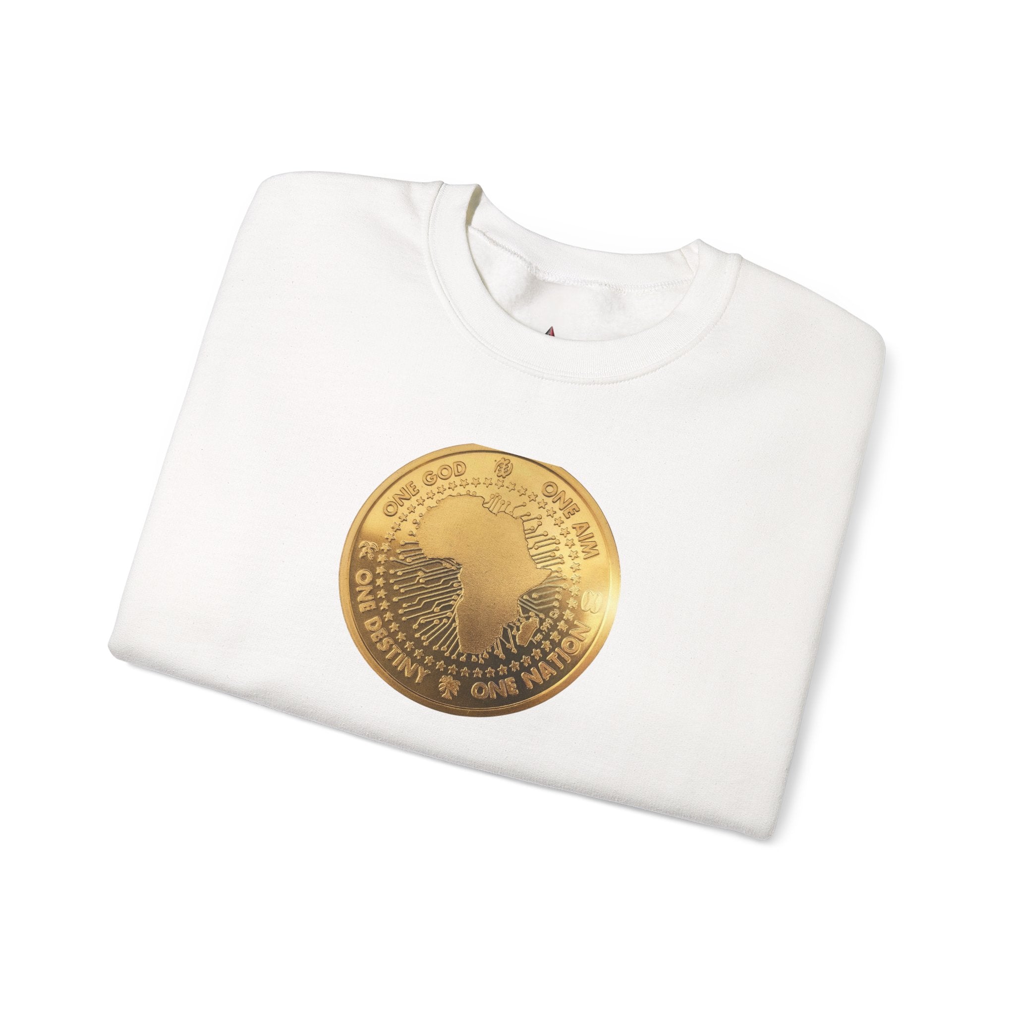 Honored Ancestors Collection - Future of the Motherland Sweatshirt Gold Coin (U)
