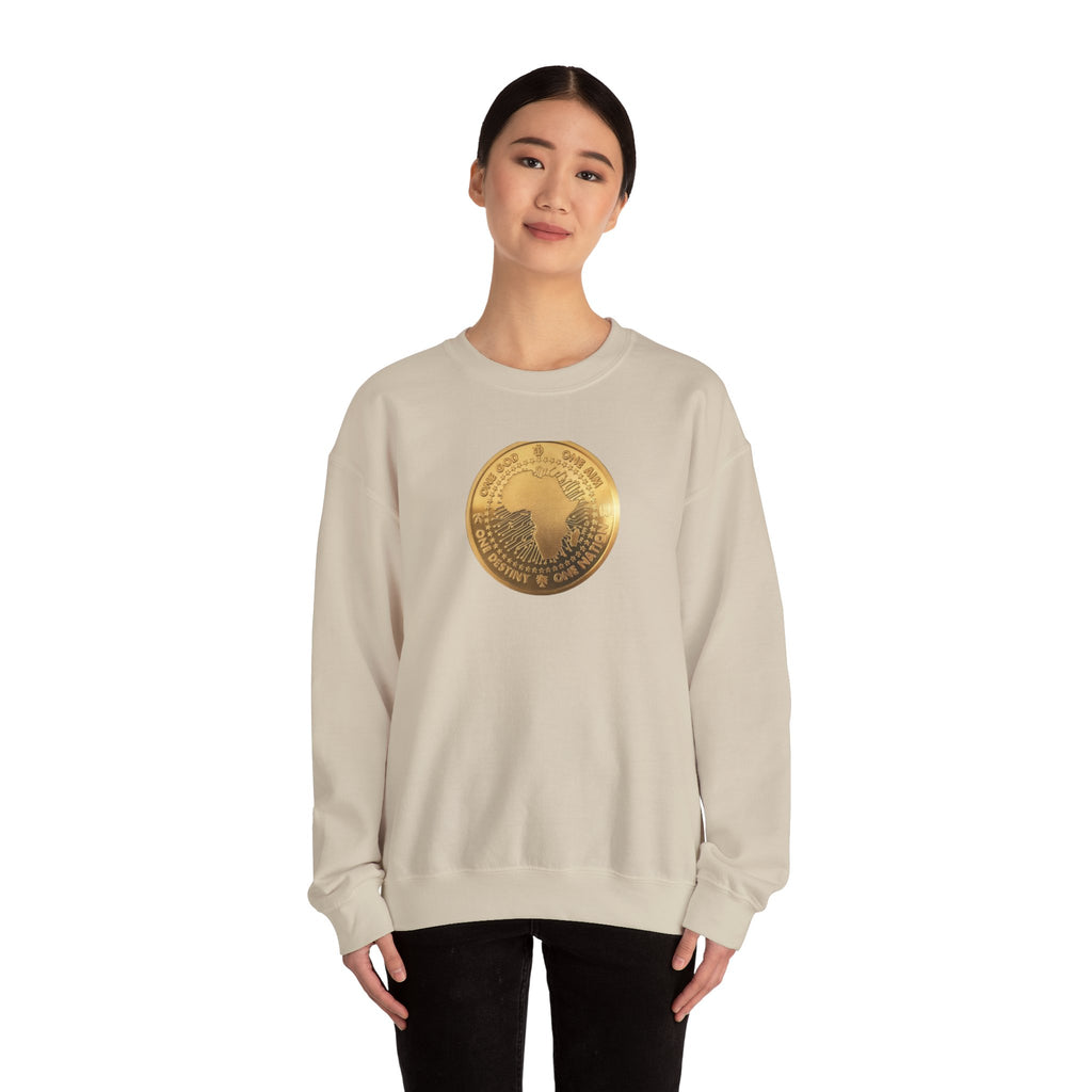Honored Ancestors Collection - Future of the Motherland Sweatshirt Gold Coin (U)