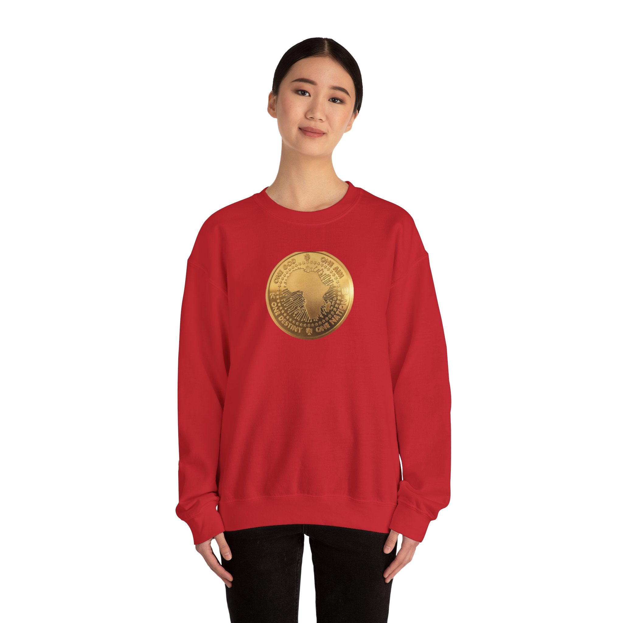 Honored Ancestors Collection - Future of the Motherland Sweatshirt Gold Coin (U)