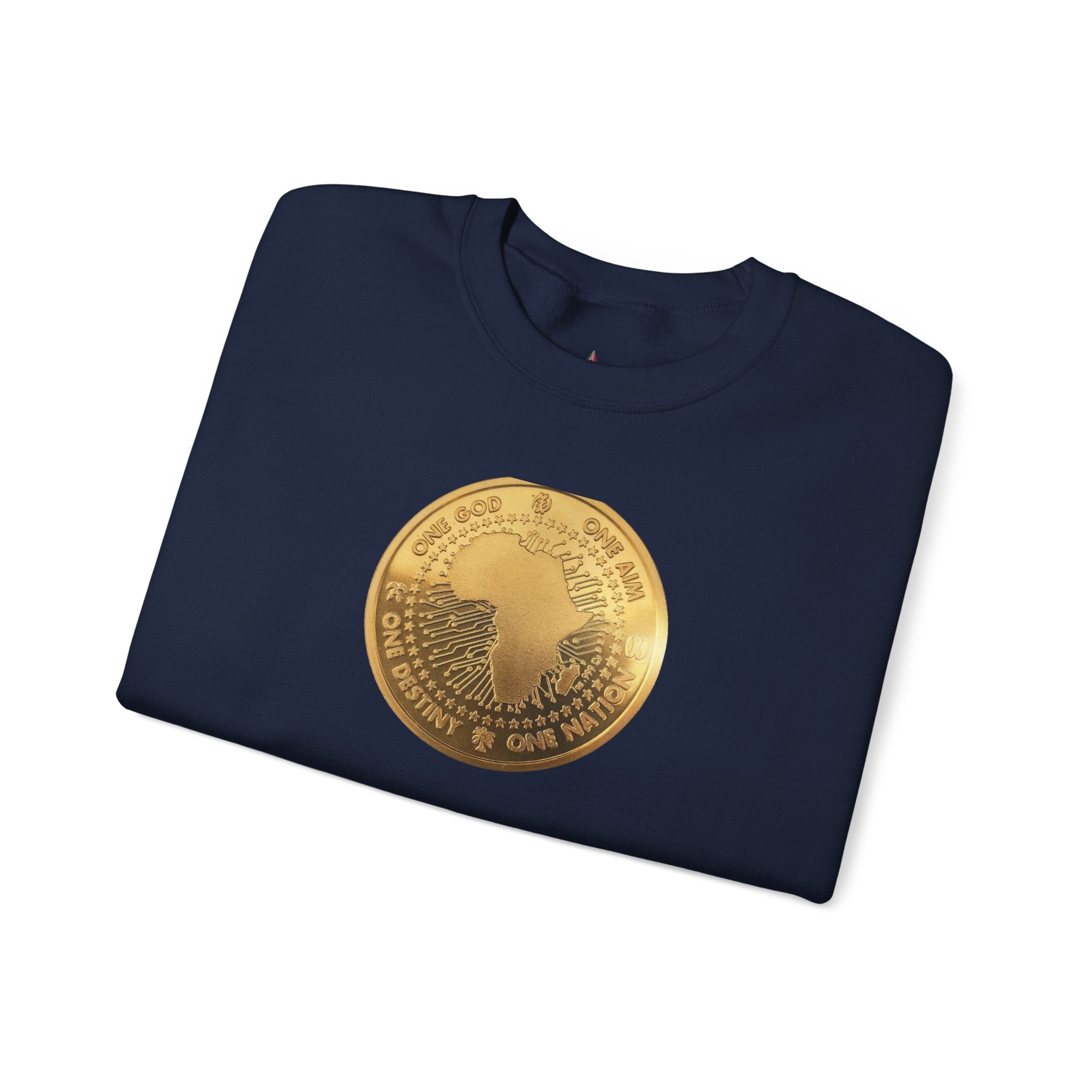 Honored Ancestors Collection - Future of the Motherland Sweatshirt Gold Coin (U)